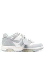 OFF-WHITE Out Of Office Low Grey White Off-White Heel Tab