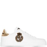 Dolce & Gabbana Portofino Crown Patch White Gold
