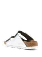 Birkenstock Arizona Birko-Flor – Electric Metallic Silver - Image 3