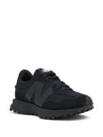 New Balance 327 Black White Tongue Logo - Image 3