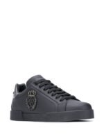 Dolce & Gabbana Portofino Crown Patch Black - Image 3