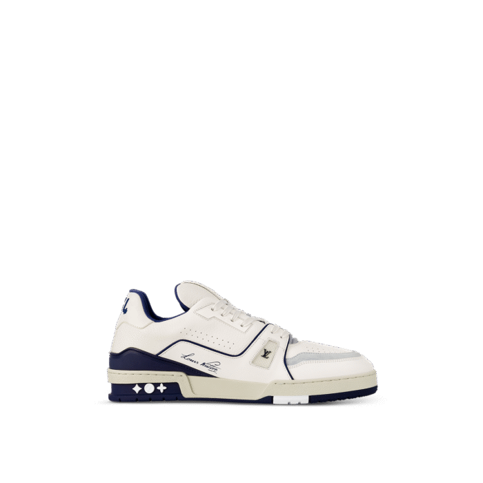 Louis Vuitton LV Trainer Marine White - Image 1