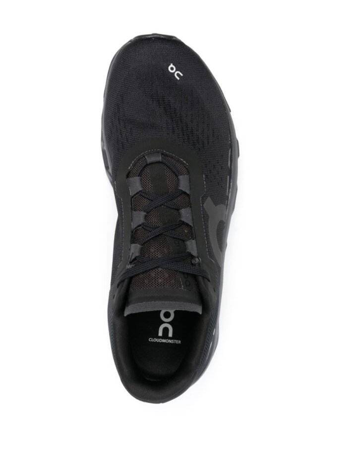 On Running Cloudmonster All Black - Image 4