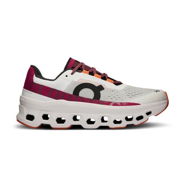 On Running Cloudmonster Undyed White Flame - Image 1