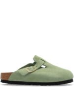 Birkenstock Boston Soft Footbed Suede Faded Khaki
