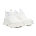 Alexander McQueen Tread Slick Zip Up White - Image 3