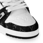 Louis Vuitton LV Trainer White Black - Image 5