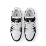 Louis Vuitton LV Trainer White Black - Image 6
