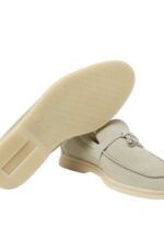 Loro Piana Summer Charms Walk Loafer Suede Deep Ice - Image 5