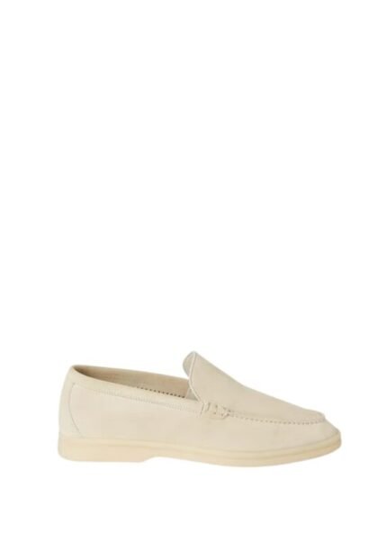 Loro Piana Summer Walk Loafer Suede Nougat