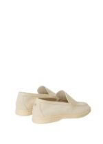 Loro Piana Summer Walk Loafer Suede Nougat - Image 3
