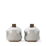 Louis Vuitton LV Sneakerina Metallic Grained Silver - Image 4