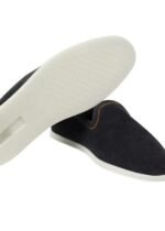 Loro Piana Venice Walk Loafer Navy Blue - Image 6