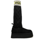 UGG Classic Sweater Letter Boot Black