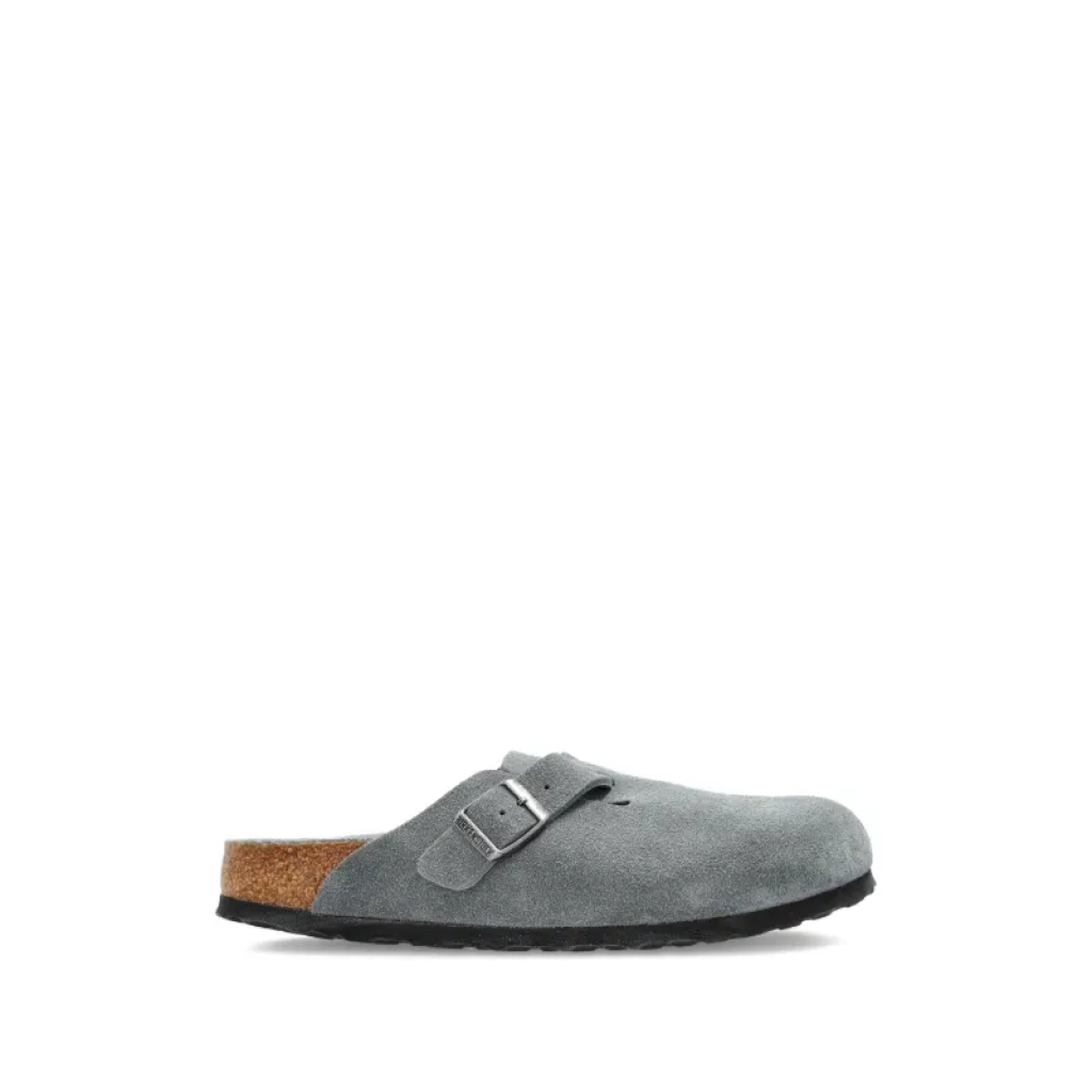 IMG_0840-1024x1024 Birkenstock Boston Soft Footbed Suede Dark Grey - Image 1