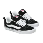 Vans Knu Skool – Black White - Image 3