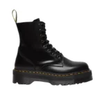 Dr. Martens Jadon Platform Boots – Black Smooth Leather