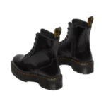 Dr. Martens Jadon Platform Boots – Black Smooth Leather - Image 3