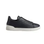 Black   Deerskin   Triple   Stitch™   Sneakers