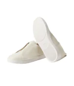 White   Zegna   Triple   Stitch™   SECONDSKIN   Sneakers - Image 3
