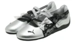 Puma   Speedcat   Ballet   Lace   Silver   Black   (Women's) - Image 3