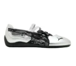 Puma   Speedcat   Ballet   Lace   Silver   Black   (Women's)
