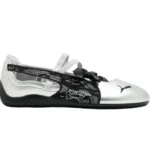 Puma   Speedcat   Ballet   Lace   Silver   Black   (Women's)