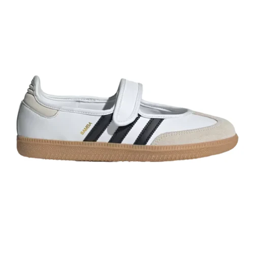 IMG-1385 Adidas Samba mary Jane Ballerina Women's Shoes in White - Image 1