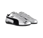 PUMA   Speedcat   OG   Trainers   Metallic   Silver   Black - Image 2