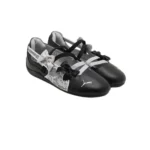 PUMA   SPEEDCAT   BALLET   LACES   BLACK   WHITE   WOMENS - Image 3