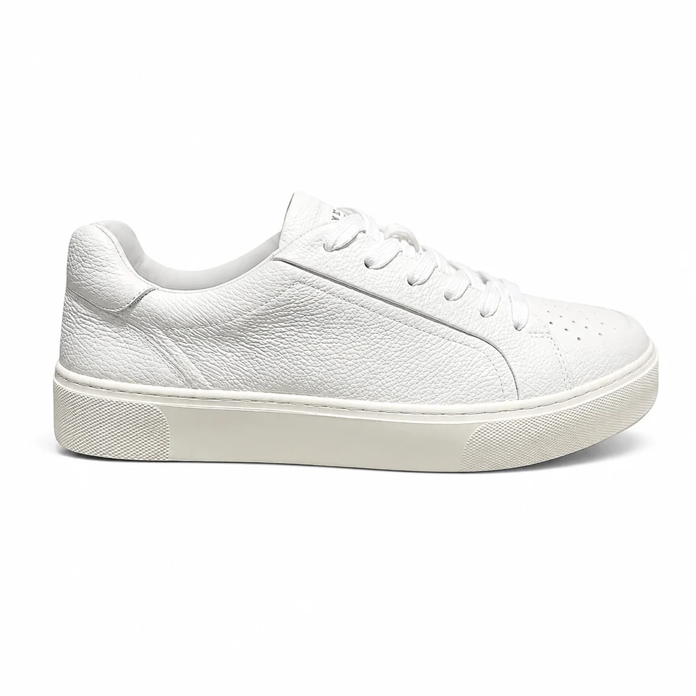 6E7C393D-C723-4B77-A1D4-770D87F83D7B BRUNELLO CUCINELLI WHITE SNEAKERS - Image 1