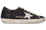 Golden Goose Super-Star Black Glitter - Image 3