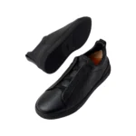 ZEGNA Triple Stitch™ Sneakers in Leather - Image 3