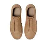ZEGNA BEIGE TRIPLE STITCH™ SECONDSKIN SNEAKERS - Image 6
