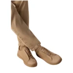 ZEGNA BEIGE TRIPLE STITCH™ SECONDSKIN SNEAKERS - Image 3