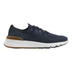 BRUNELLO CUCINELLI Cotton chiné knit sneakers
