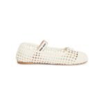 Miu Miu Woven nappa leather ballerinas